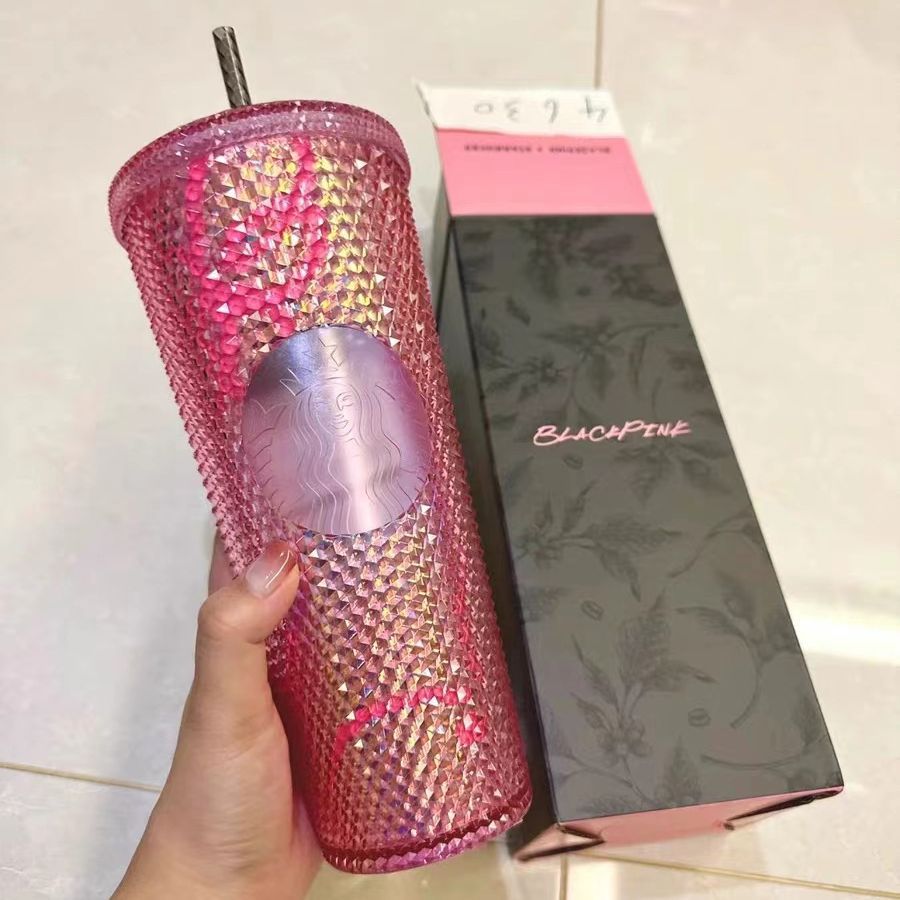 Thai Star Dad Cup Straw Cup Double-layer Water Cup