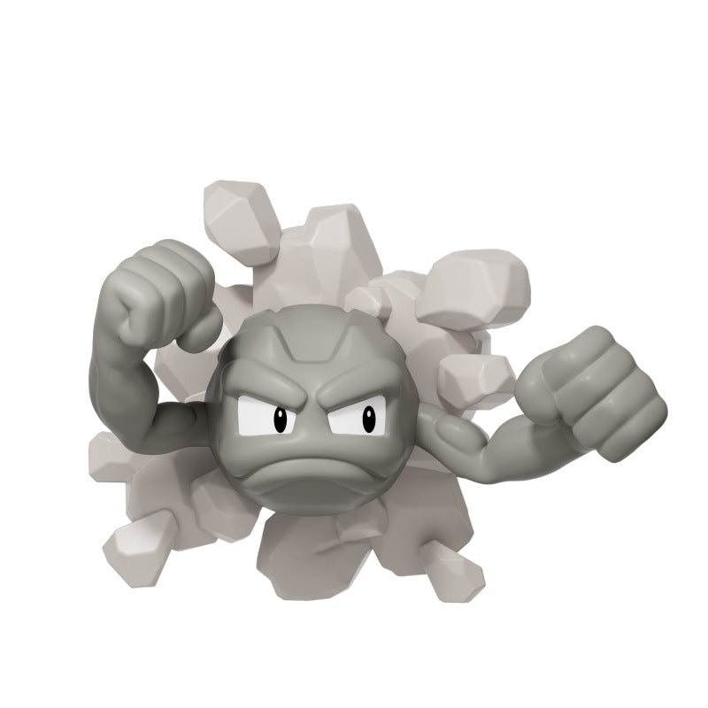 Genuine Pokémon Pokémon 3D Fridge Magnet Blind Box Doll Doll Ornament Toy Birthday Gift