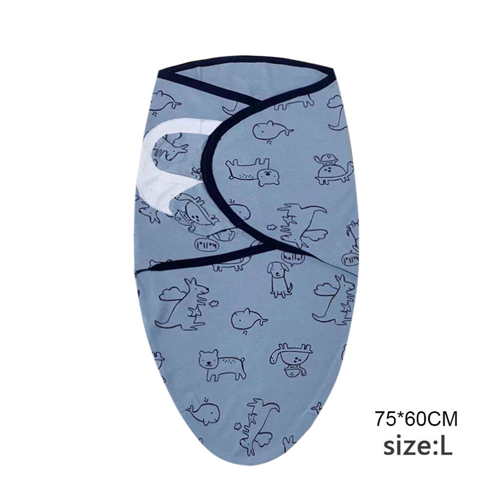 Manufacturers wholesale baby blankets soft baby swaddle baby blankets swaddle sleeping bags anti-startle blankets air conditioning clothes