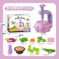 Cross-border embossing machine children's creative DIY handicraft flower kit toy handmade simulation bouquet making flower arrangement